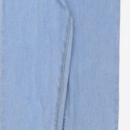 Denim & Co. Womens Blue   Skinny Jeans Size 12 L29 in