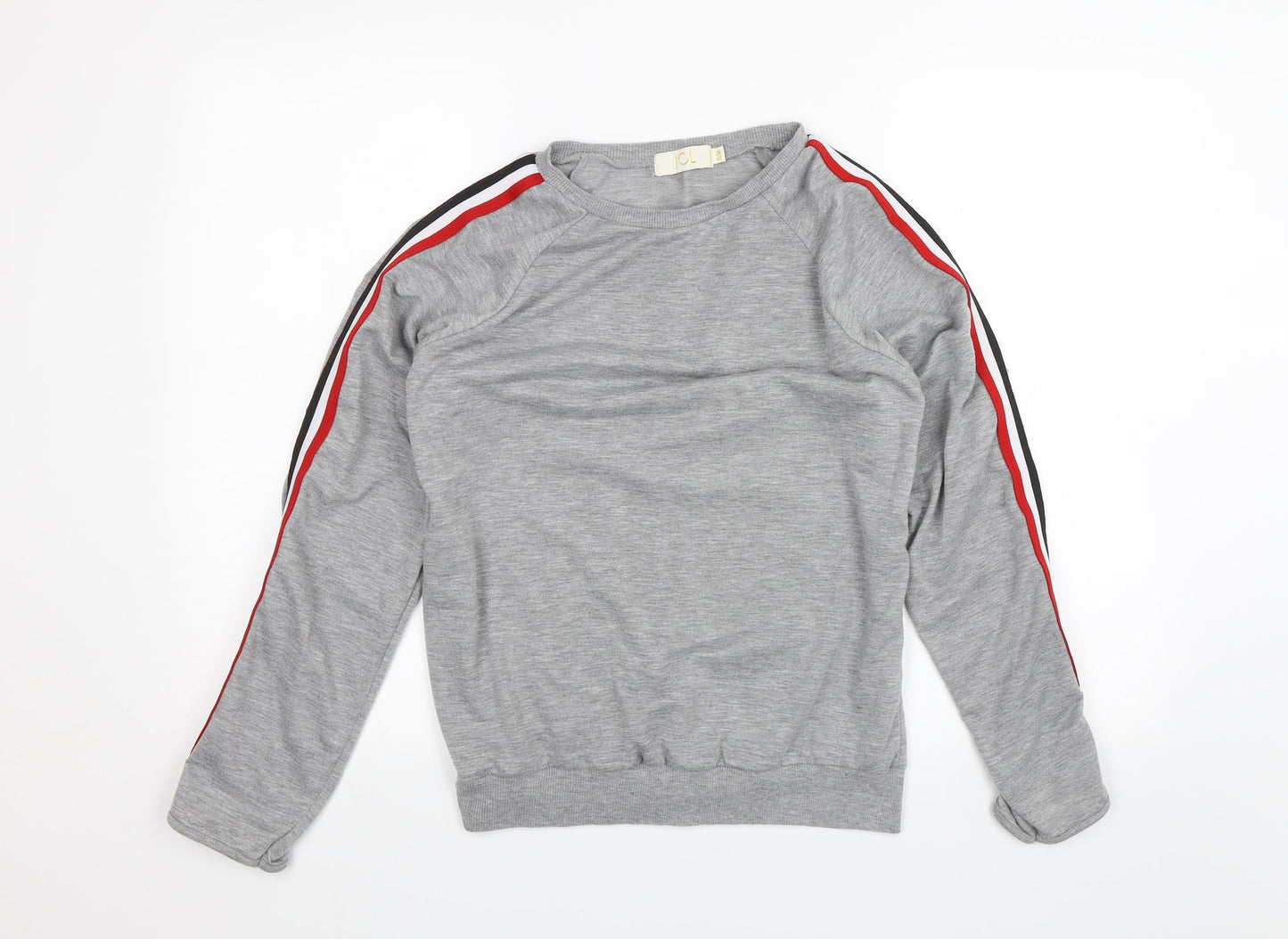 Womens UK Size S JCL Grey Pullover Jumper
