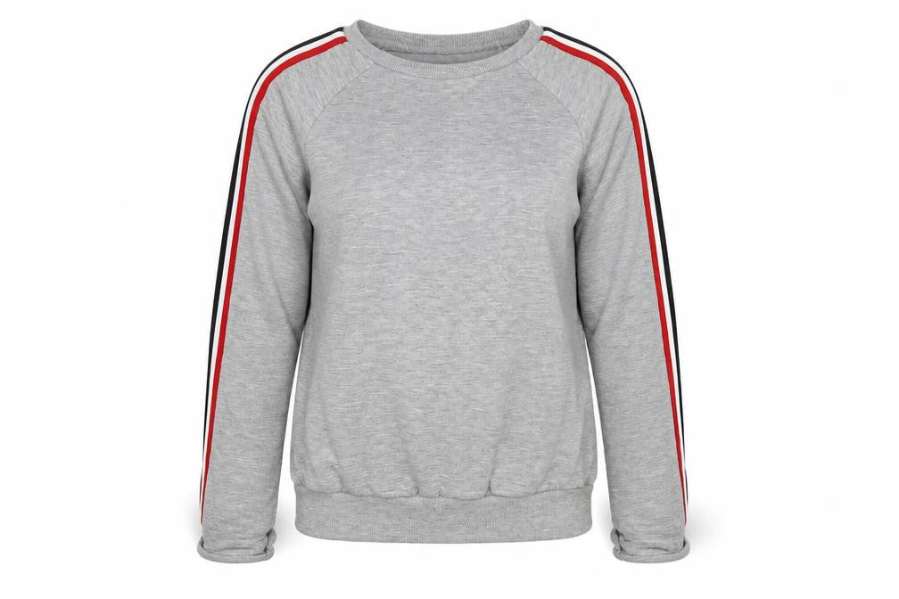 Womens UK Size S JCL Grey Pullover Jumper