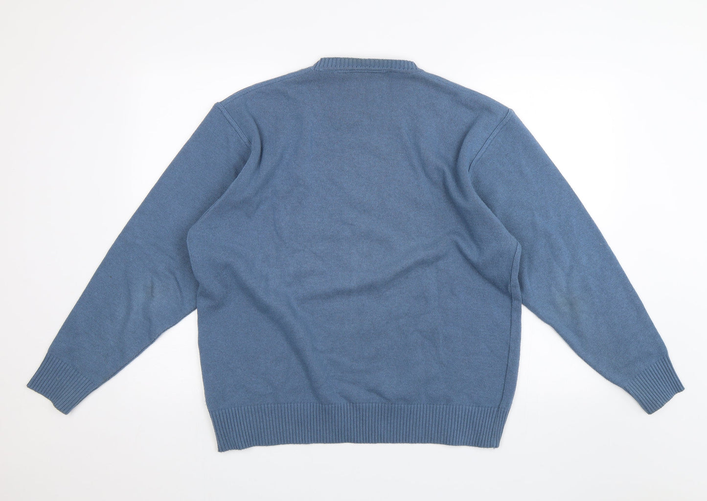 Greenwoods Mens Blue   Pullover Jumper Size M