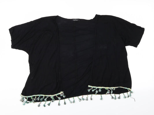 Boohoo Womens Black   Cardigan Jumper Size S