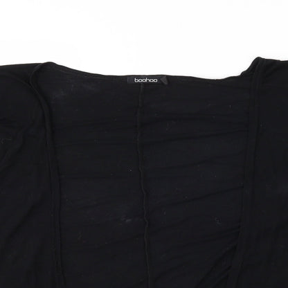 Boohoo Womens Black   Cardigan Jumper Size S
