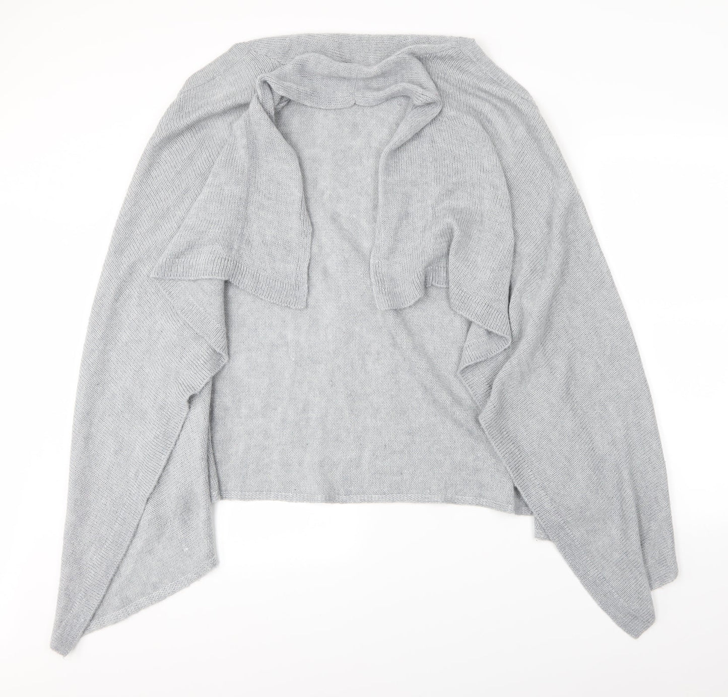 Womens UK Size 8 Internacionale Grey Cardigan Jumper
