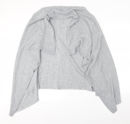 Womens UK Size 8 Internacionale Grey Cardigan Jumper
