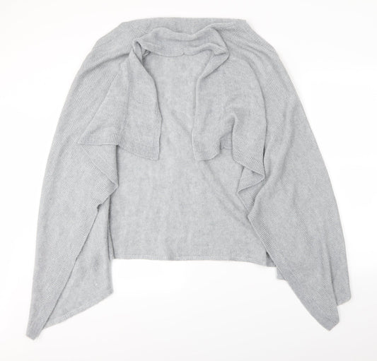 Womens UK Size 8 Internacionale Grey Cardigan Jumper