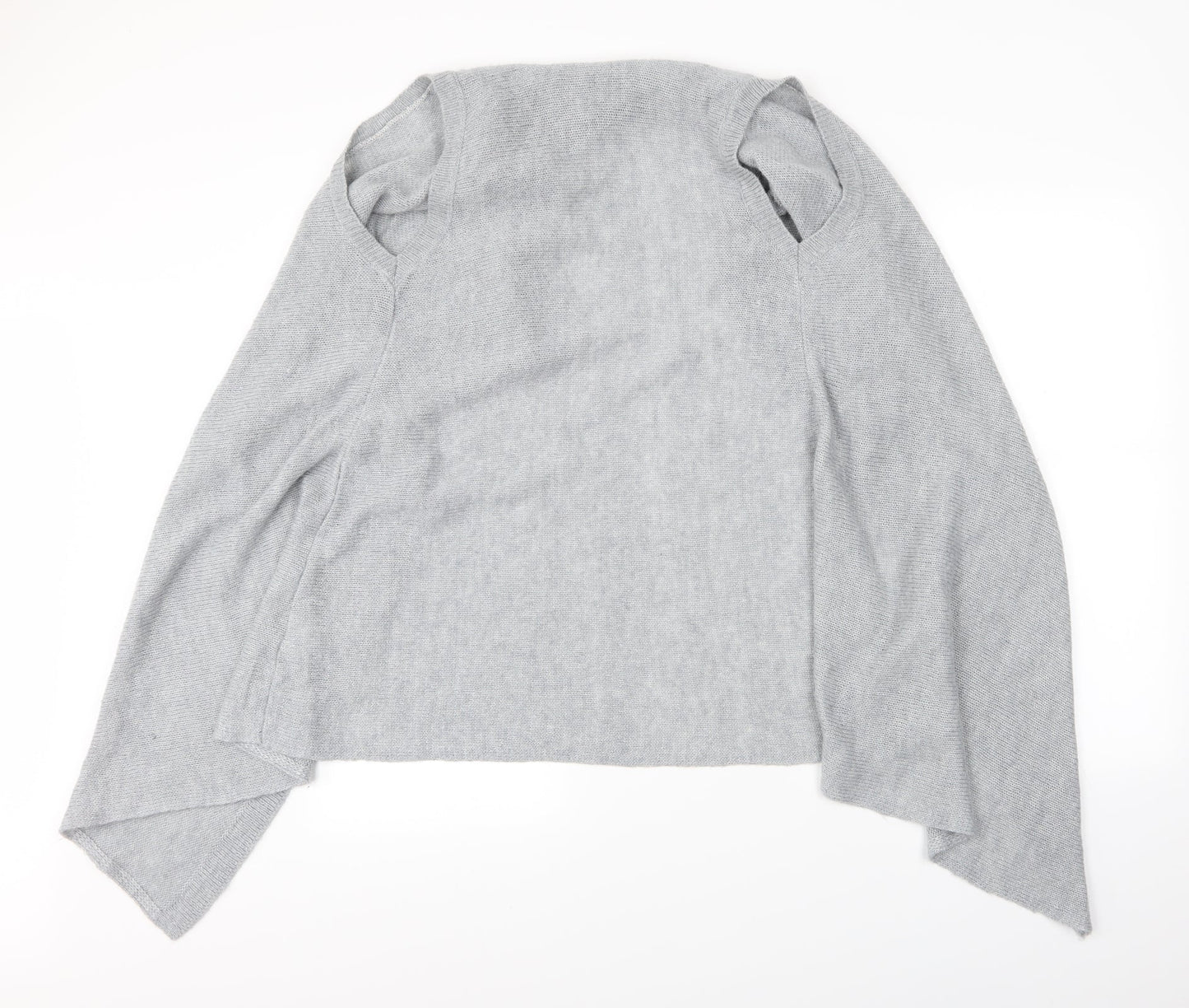 Womens UK Size 8 Internacionale Grey Cardigan Jumper