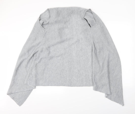 Womens UK Size 8 Internacionale Grey Cardigan Jumper