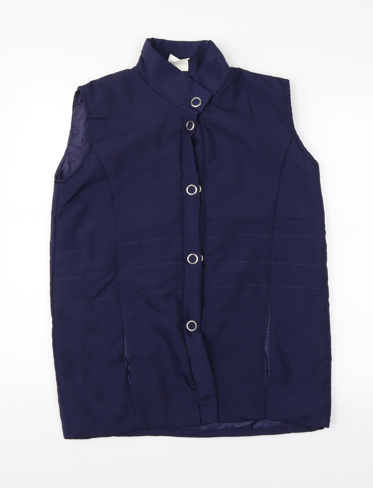 Womens UK Size 10 Anne de Lancay Blue Puffer Jacket