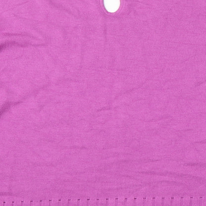 Womens UK Size 12 Monsoon Pink Pullover Jumper