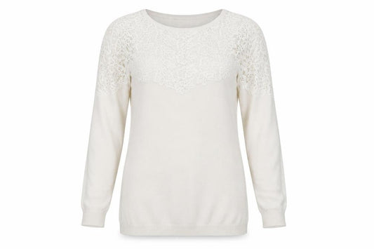 Womens UK Size 12 ASOS White Pullover Jumper