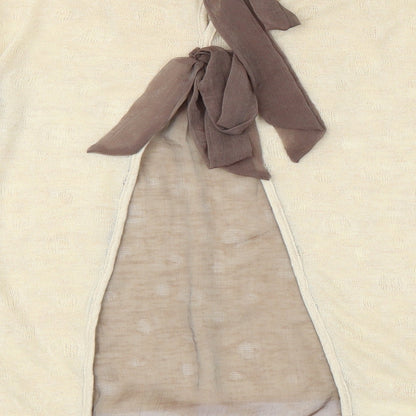 Altar'd State Womens Beige Argyle/Diamond  Cardigan Jumper Size S
