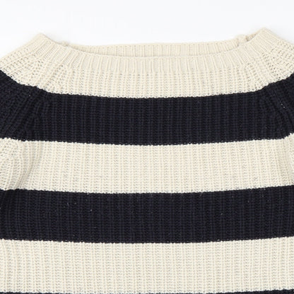New Look Girls Multicoloured Striped  Pullover Jumper Size 12-13 Years