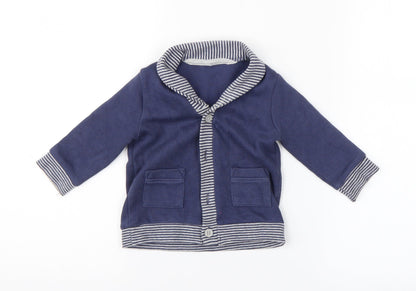 George Baby Blue   Basic Button-Up Size 3-6 Months