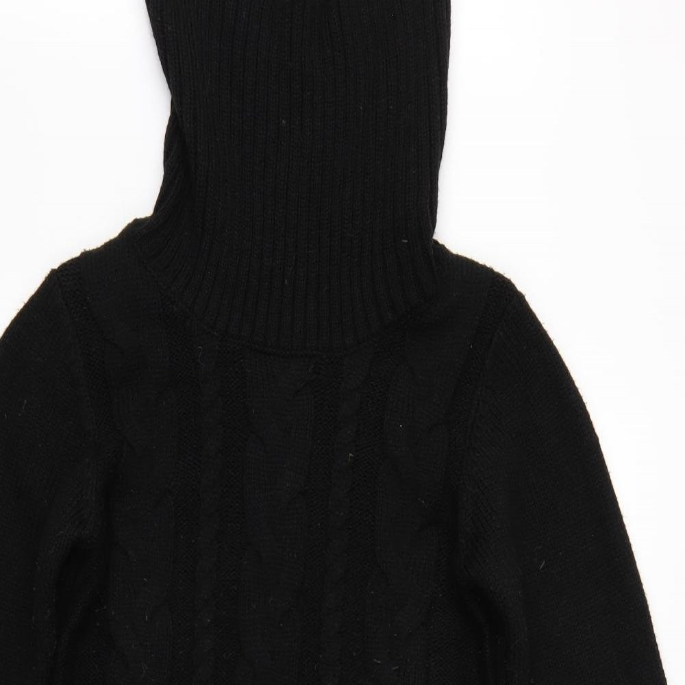 Womens UK Size  Preworn Black Pullover Jumper