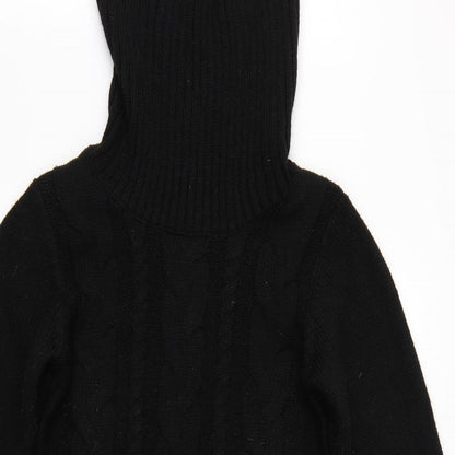 Womens UK Size  Preworn Black Pullover Jumper