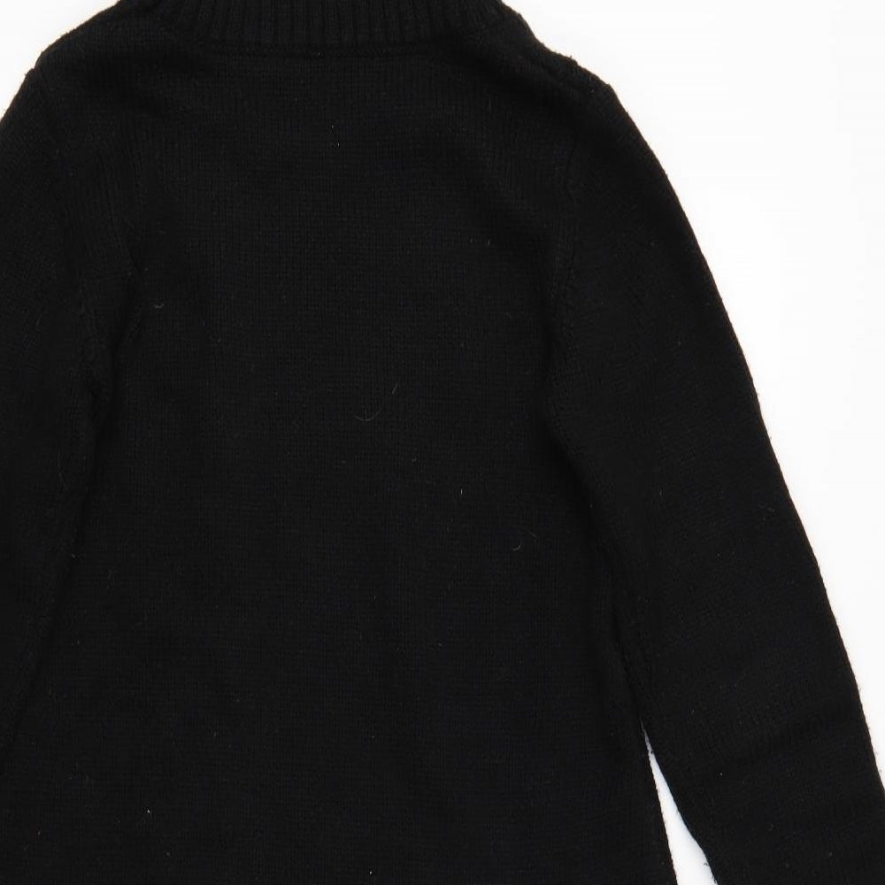 Womens UK Size  Preworn Black Pullover Jumper