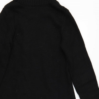 Womens UK Size  Preworn Black Pullover Jumper
