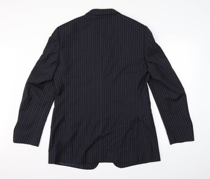 Mens UK Size  Preworn Regular Blue Suit Jacket