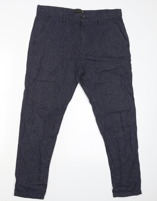 F&F Womens Blue   Capri Trousers Size 36 L28 in