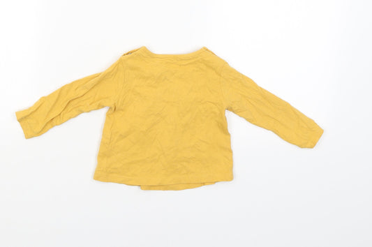 TU Girls Yellow   Pullover Jumper Size 3-6 Months