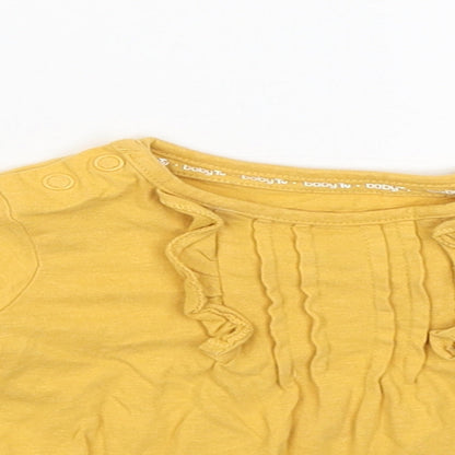 TU Girls Yellow   Pullover Jumper Size 3-6 Months