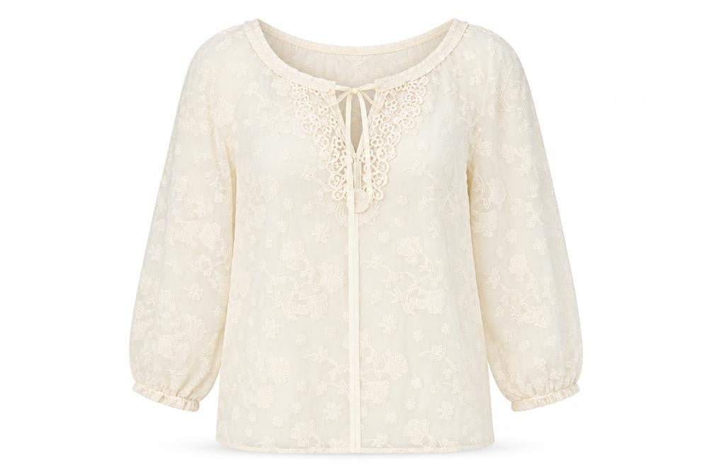 Womens UK Size XL SHEILAY White Basic Blouse