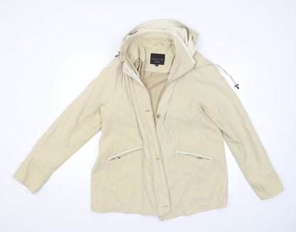 SEQUENCE  Womens Beige   Jacket Coat Size L