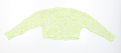 New Look Girls Yellow   Pullover Jumper Size 10-11 Years  - Cropped