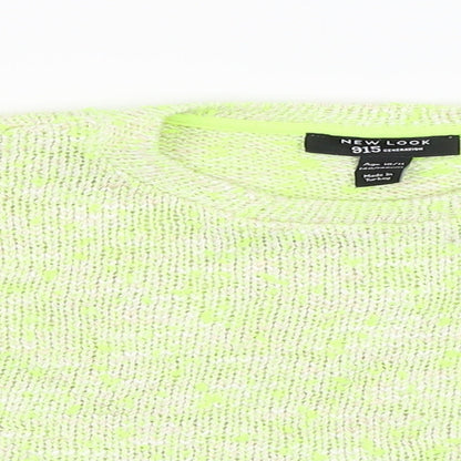 New Look Girls Yellow   Pullover Jumper Size 10-11 Years  - Cropped