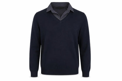 Mens UK Size S NEXT Blue Pullover Jumper