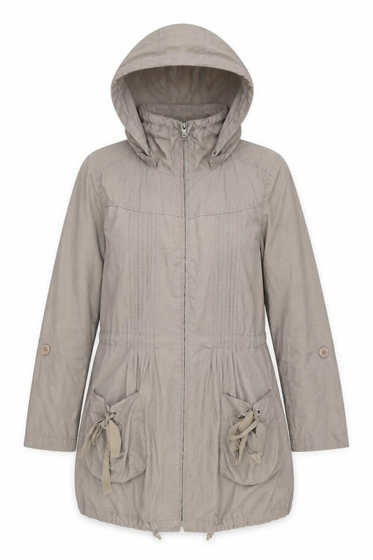 Womens UK Size 10 Denim Co Grey Jacket