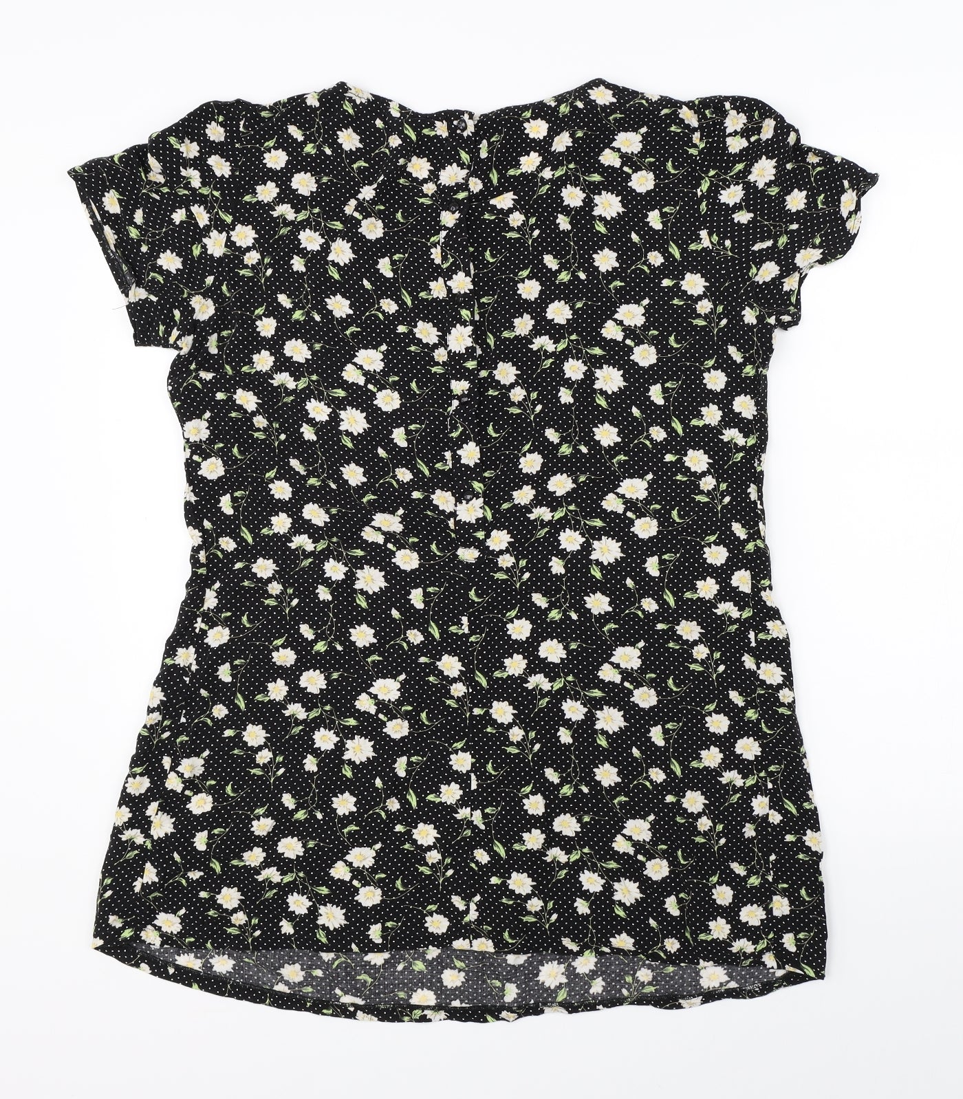 Debenhams Womens Black Floral  Shift  Size 14