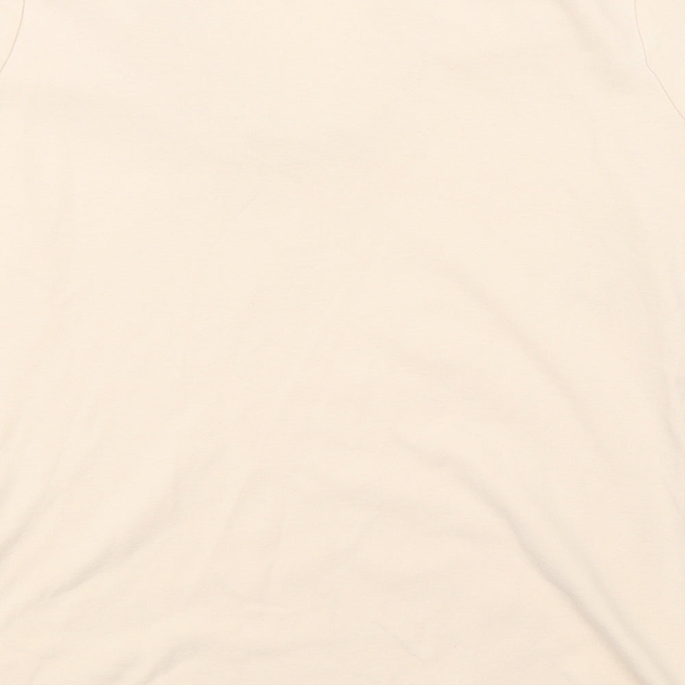 Isle Womens Orange   Basic T-Shirt Size S