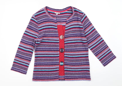 Womens UK Size M Marks & Spencer Purple Pullover Jumper