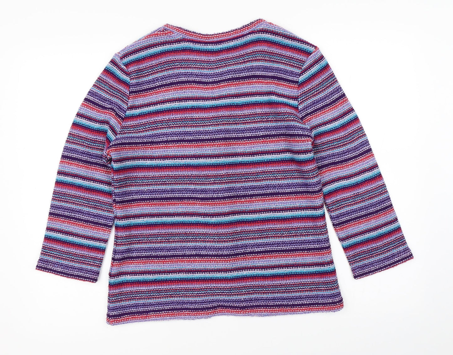 Womens UK Size M Marks & Spencer Purple Pullover Jumper