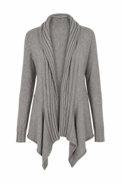 Womens UK Size 8 Papaya Brown Cardigan Jumper