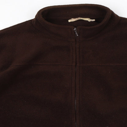 EWM Womens Brown   Full Zip Jumper Size L