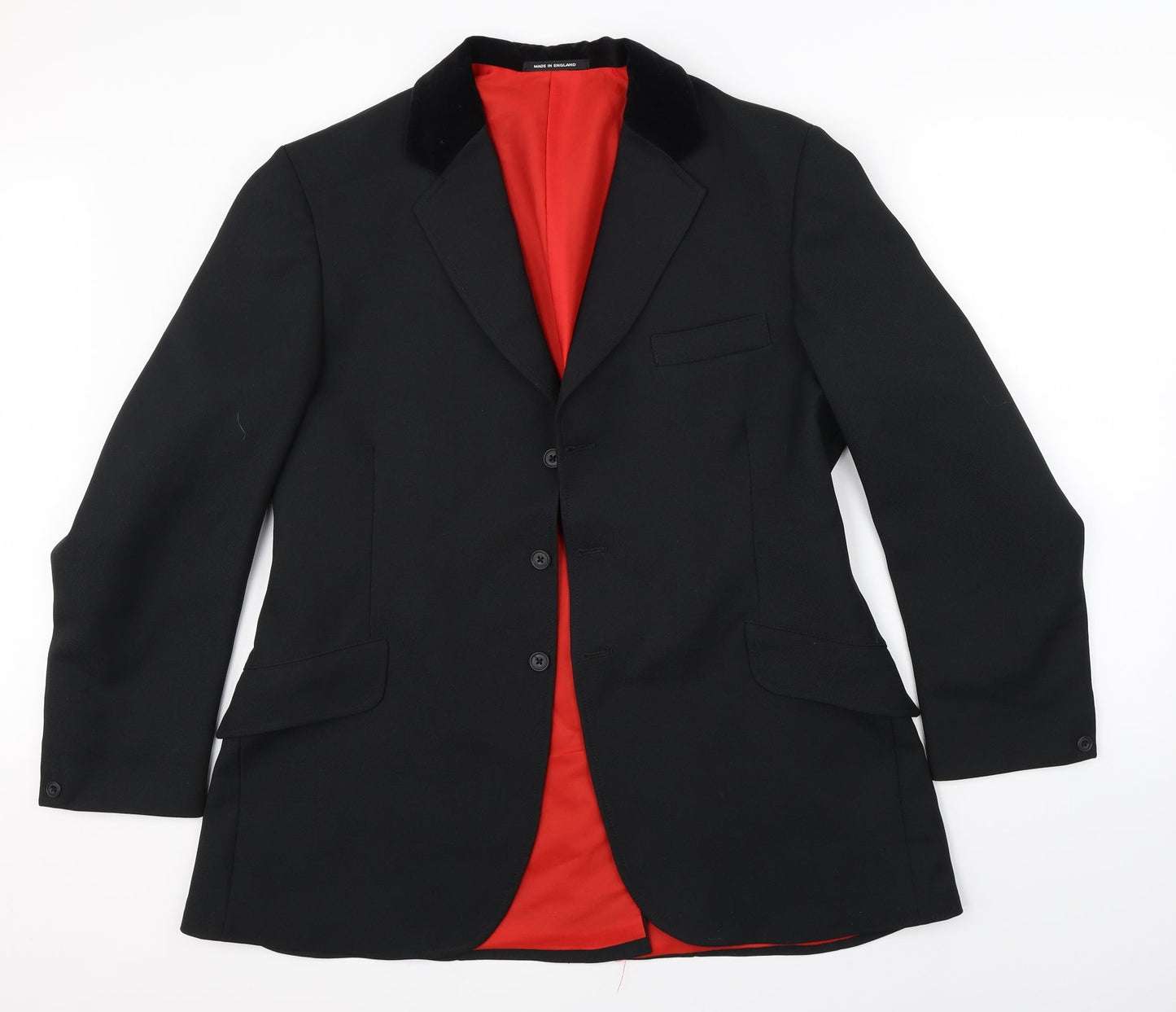 Womens UK Size 40 Preworn Regular Black Suit Jacket