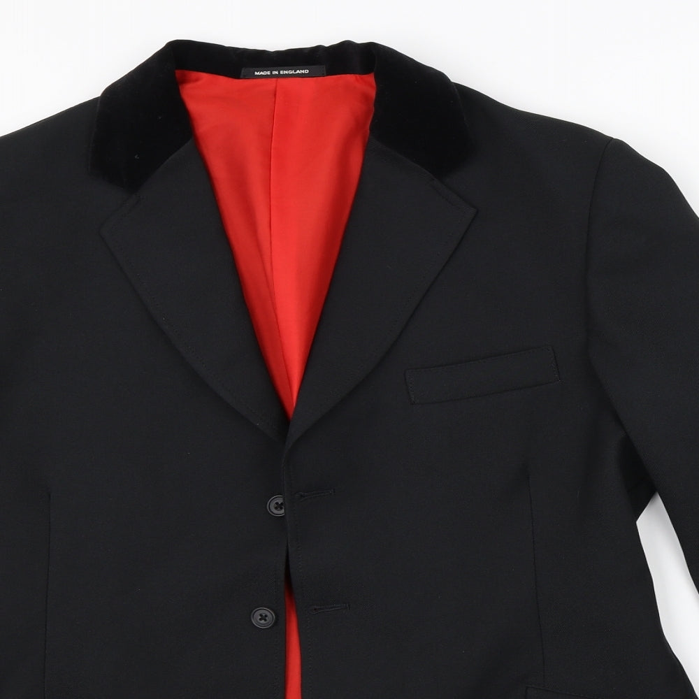 Womens UK Size 40 Preworn Regular Black Suit Jacket