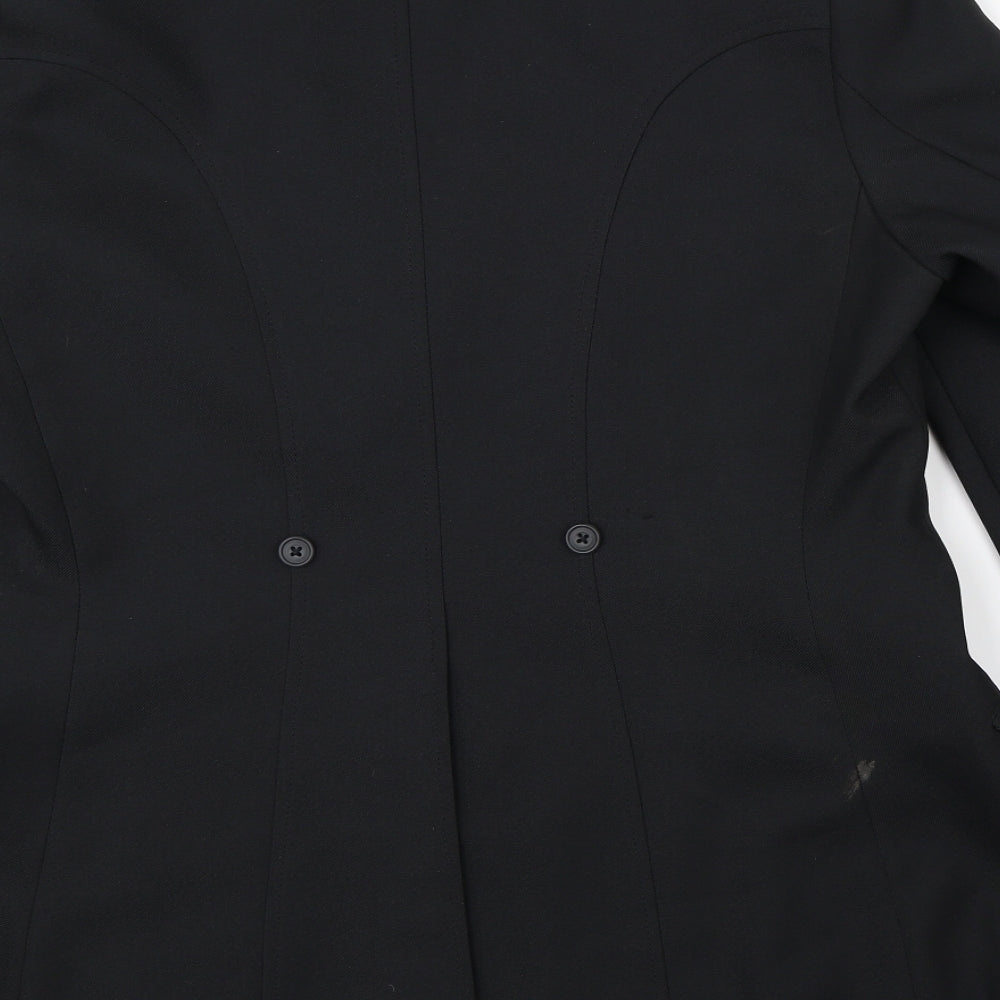 Womens UK Size 40 Preworn Regular Black Suit Jacket