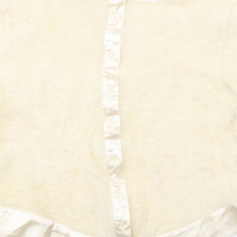 Womens UK Size S Urmoda Beige Basic Blouse