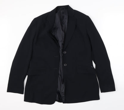Mandate Womens Black   Jacket Suit Jacket Size 14