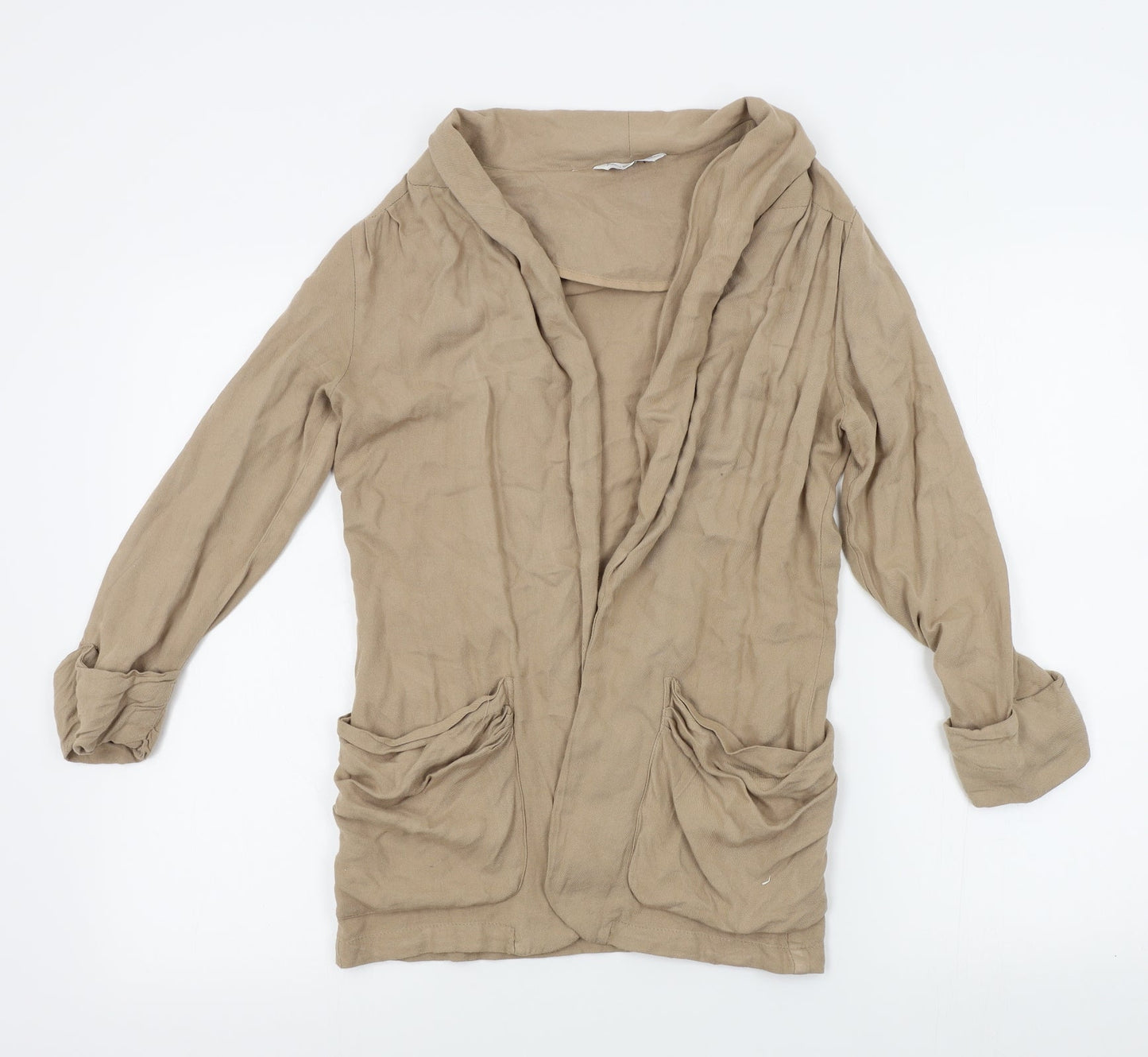 Womens UK Size 8 New Look Beige Cardigan Jumper