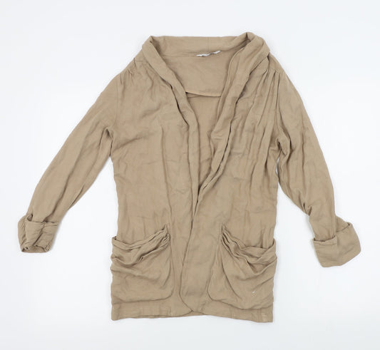 Womens UK Size 8 New Look Beige Cardigan Jumper