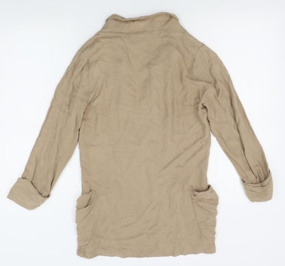 Womens UK Size 8 New Look Beige Cardigan Jumper