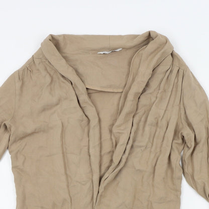 Womens UK Size 8 New Look Beige Cardigan Jumper