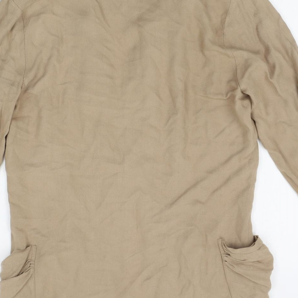 Womens UK Size 8 New Look Beige Cardigan Jumper
