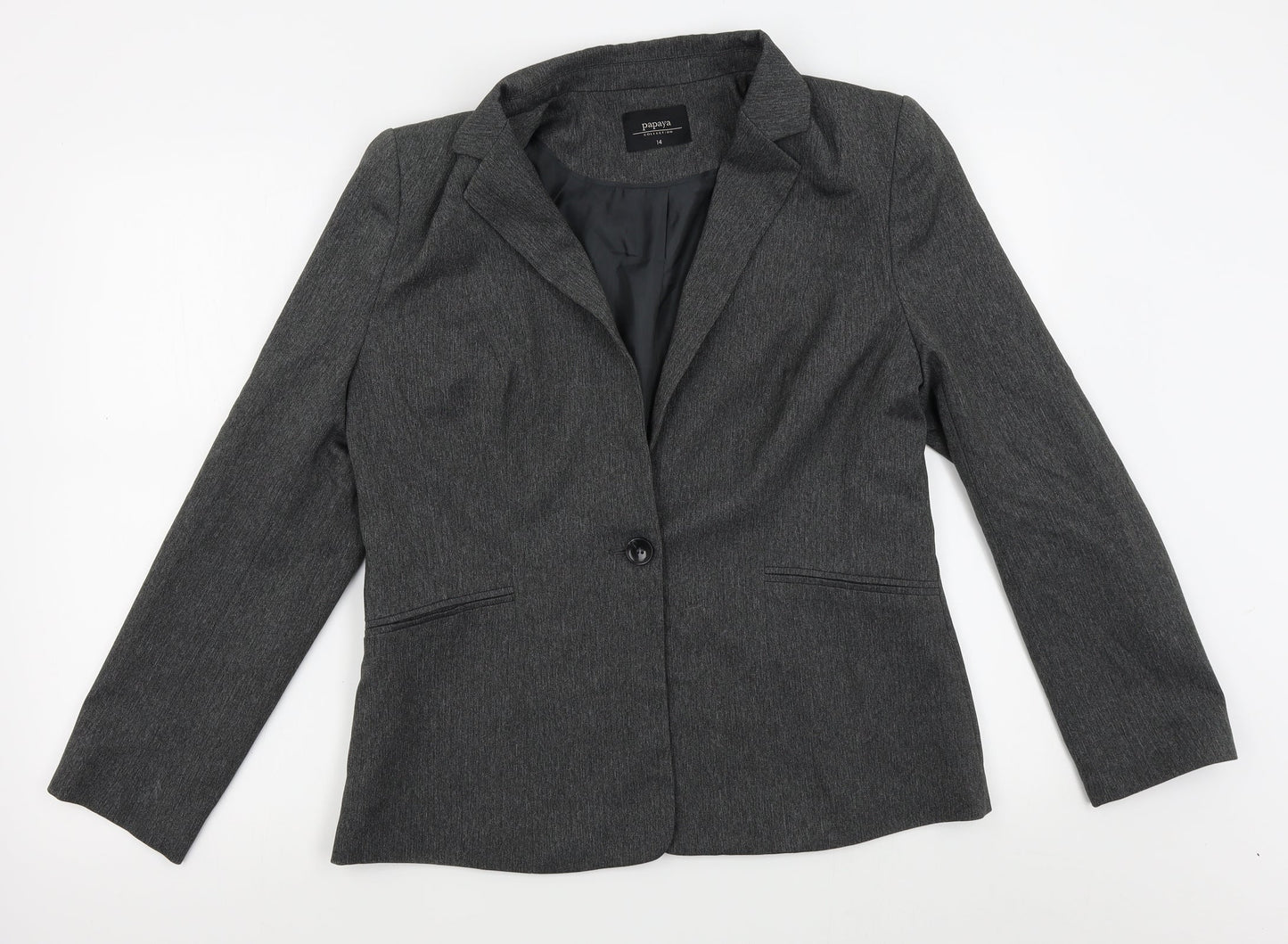 Womens UK Size 14 Papaya Grey Jacket