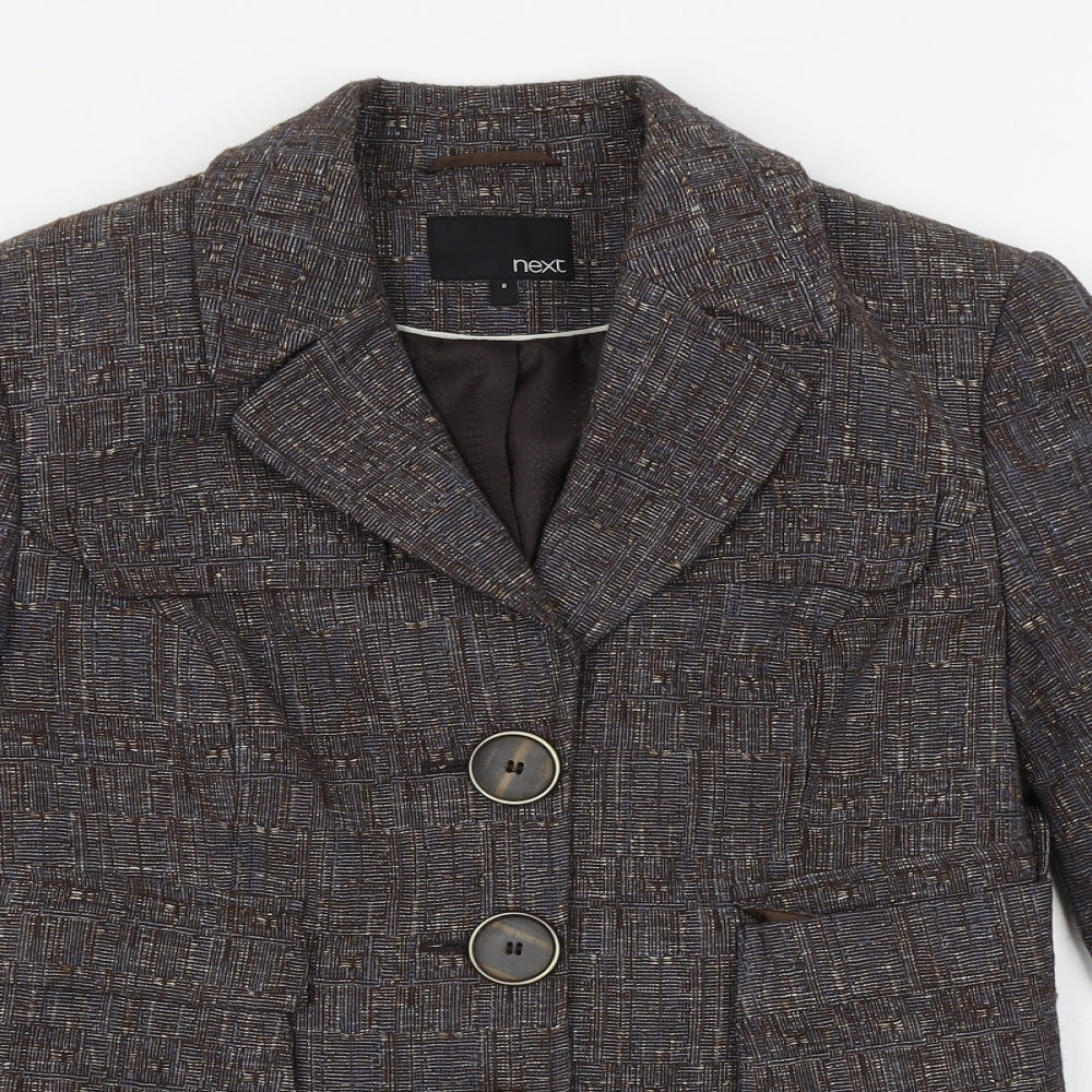 Womens UK Size L NEXT Brown Jacket