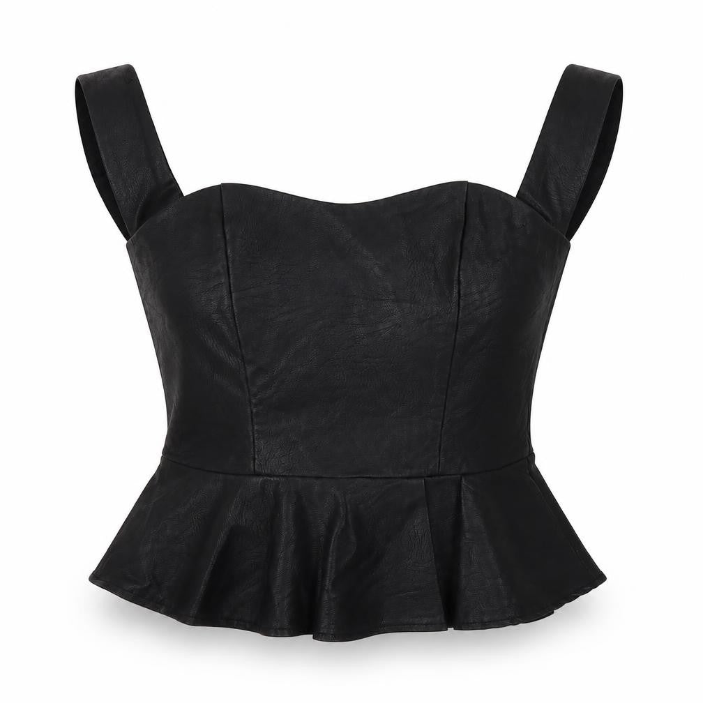Womens UK Size 6 Missguided Black Basic Blouse